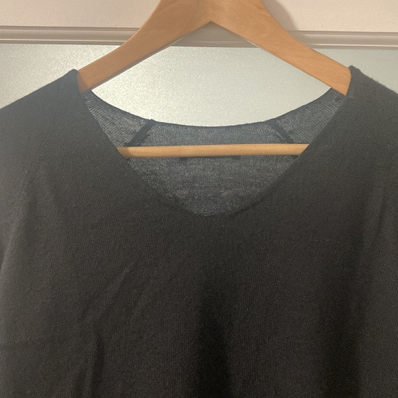 THE VIRIDI-ANNE black wool silk sweater *as is - Picture 9 of 10